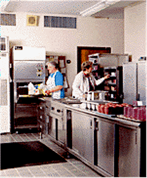 Compactor in Kitchen