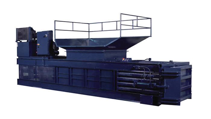 Horizontal Closed End Baler