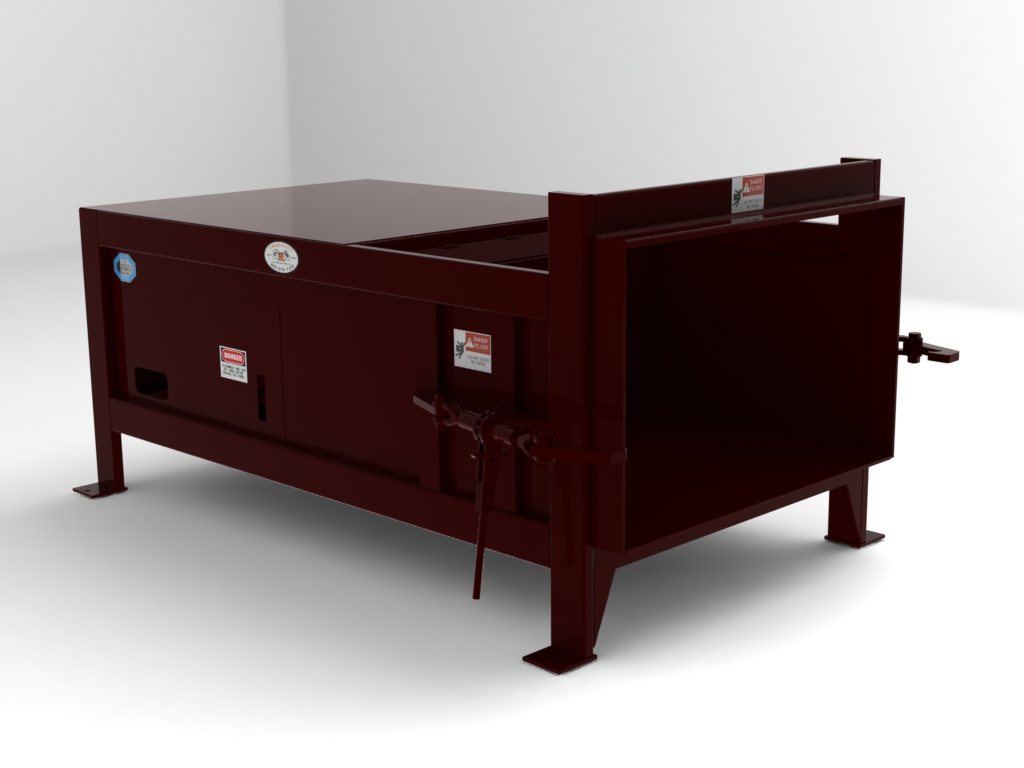 12 Yard Extra Heavy Duty Stationary Compactors 