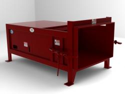 Large 10 Yard Extra Heavy Duty Stationary Compactors