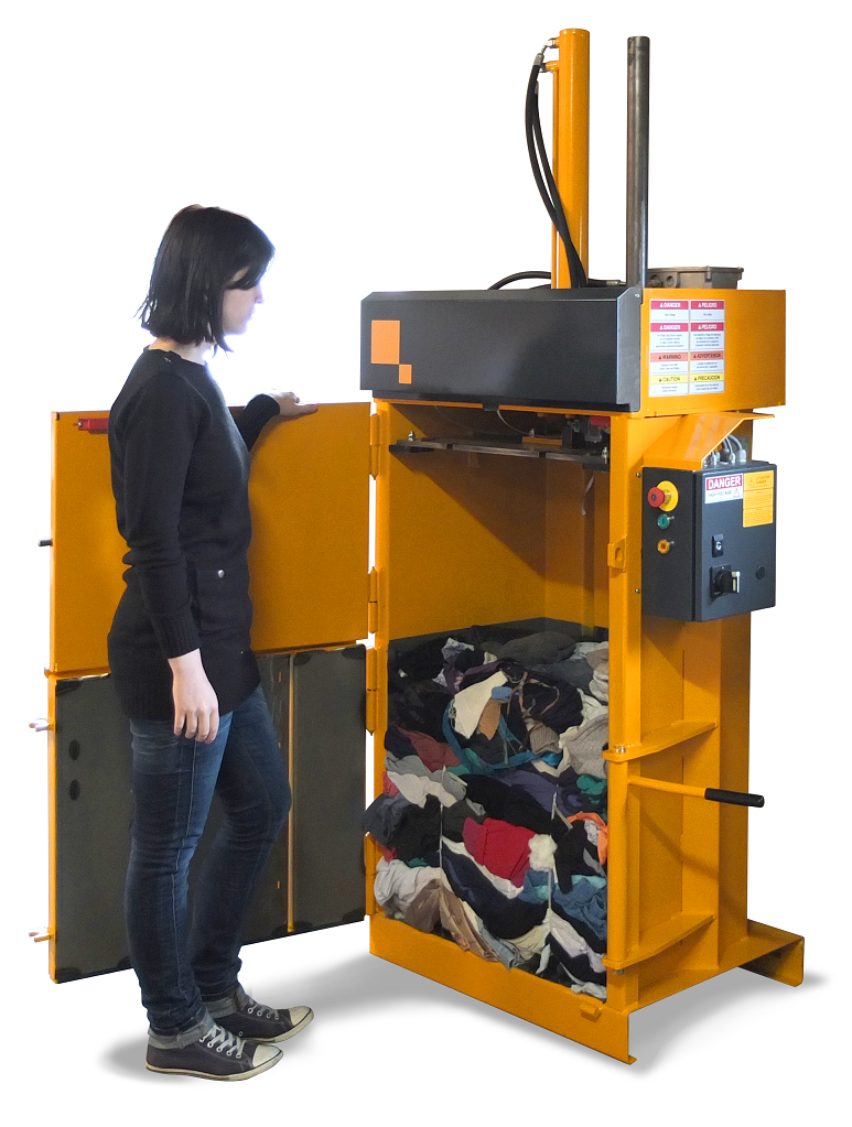 PeeWee Textile Baler